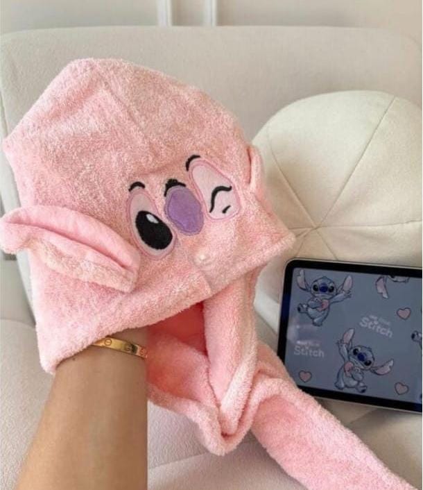 2 Paños de Microfibra Stich para Cabello - Absorbe Rápido y Sin Frizz